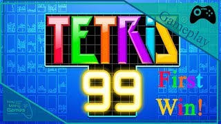 Tetris 99  Our First Win [upl. by Elocon]