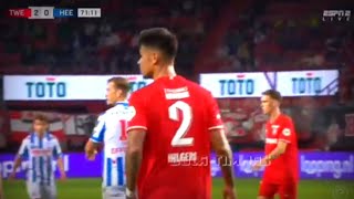 Aksi keren Mees Hilgers di lapangan  Fc Twente vs Heerenveen  Liga Belanda [upl. by Kcajyllib809]