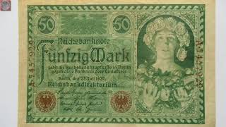 Banknoten aus dem Deutschen Reich  Tipps amp Tricks zum Aufbau einer Sammlung [upl. by Allie]