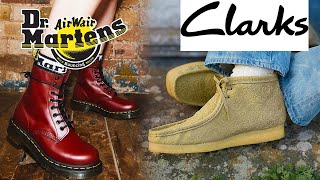 Honest Review Clarks Wallabees vs Dr Martens [upl. by Nnahsal]