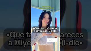 •Que tanto te pareces a Miyeon de GIdle• kpop shorts gidle miyeon [upl. by Annahsal]