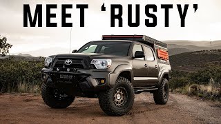 Meet Rusty  The 2nd Gen Toyota Tacoma Overland Build from TOTAL CHAOS [upl. by Nedloh]