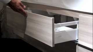 LAUFEN  Vanity Units  How to remove and insert the drawers [upl. by Moises]