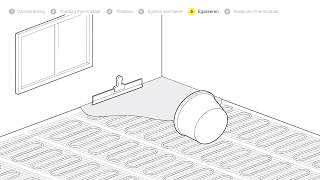 Hoe plaats je een elektrisch vloerverwarming [upl. by Quent]