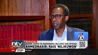 Wakili mtajika Ahmednasir Abdullahi amtetea rais Ruto [upl. by Lemay]