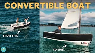 THE ULTIMATE DINGHY row motor or sail it [upl. by Vaish]