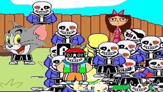 Glitch Sans vs MUGEN Characters  FUNNY GAMING [upl. by Pfister]