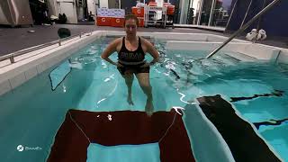 Hydrotherapy Exercises  SL Balance Progression for PostOp ACL Patients [upl. by Ransom]