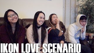 iKON 아이콘 Love Scenario Reaction Video [upl. by Aerdied]