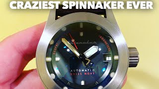 SPINNAKER PICCARD 1000M Dive Watch This Watch is INSANE [upl. by Enela]