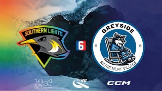 SL Blues VS Greyside Retirement Village  Div 6  2nd August  IceHQ Beer League ice hockey [upl. by Elvyn422]