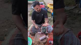 Nice Cutting Style  Amazing Big Ruho Fish Cutting Master fish fishcutting youtubeshorts [upl. by Meeker639]