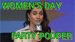 VAPID Meghan Markle WHINING at SXSW on International Women’s Day [upl. by Ellissa]