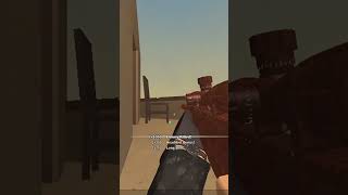 Getting a headshot kill with the M107 sniper rifle in Phantom Forces shorts phantomforces viral [upl. by Aicac]