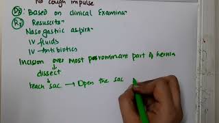 strangulated hernia II surgery mp4 [upl. by Adyela]