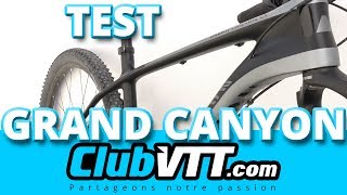 Test vtt CANYON Grand CANYON CF 59  137 [upl. by Veedis472]