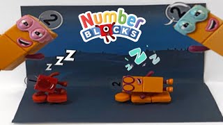 The Numberblocks  The Terrible Twos  Numberblocks Math Link Cubes amp Toys  Learn To Add To Four [upl. by Fiske]