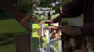 DIY Bundler I Designed and Built 👀💵youtube youtubeshorts viralvideo firewoodbundler shortsyt [upl. by Richter]