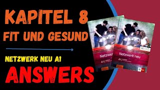 kapitel 8 fit und gesund  Answers  kursbuch  Netzwerk neu A1 kursbuch  netzwerka1  GC12 [upl. by Estis]