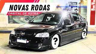 NOVAS RODAS DO ASTRA HATCH 😍 REBAIXOU NA AR FEZ PONTA DE EIXO E NAS 18  PARECE ATÉ ORIGINAL [upl. by Kennedy]