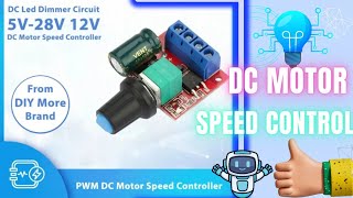 DC 4535V PWM 5A DC Motor Speed Regulator controller 5A Switch Function LED Dimmer Board 20KHz [upl. by Hollis]