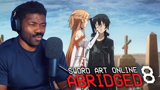 Relationship goals  SAO abridged Ep8 Reaction [upl. by Fayola678]