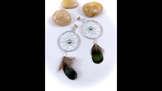 Dreamcatcher Earrings [upl. by Novy742]