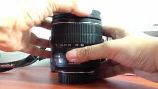 Canon EFS 1585mm f3556 IS USM Review part 1 [upl. by Corbie]