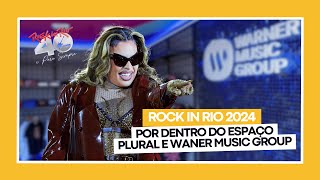 CONHECENDO A PRIMEIRA EDIÇÃO DO ESPAÇO PLURAL NO ROCKINRIO2024 [upl. by Alliuqal]