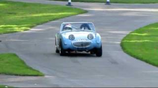 Austin Healey Frog Eye Sprite Prescott Hillclimb 2011 Mark Hobbs [upl. by Casper693]