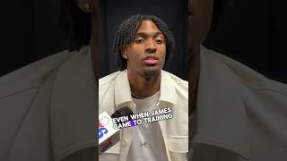 Tyrese Maxey On James Harden Trade [upl. by Nabla]