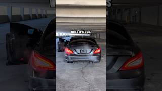 MERCEDES CLS 550 4Matic WITH CLS 63 EXHAUST TIPS🔥cls55 amg brutal v8 [upl. by Acirfa709]