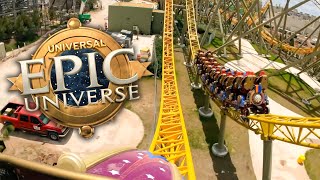 BEST Roller Coasters Opening at Universal Orlando’s Epic Universe NEW Theme Park  Most Anticipated [upl. by Kettie752]