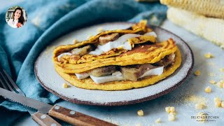 Cachapas Venezolanas Caseras y Saludables [upl. by Anyg]