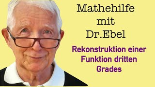 Rekonstruktion einer Funktion 3 Grades [upl. by Thacher]