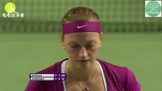 Kvitova vsAzarenka Highlights  2011 Finals Final [upl. by Blondelle]