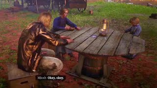 Micahs flirting with Abigail in front of Jack Red Dead Redemption 2 [upl. by Langan]