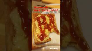 Todays Food  Welsh Rarebit Homemade [upl. by Agon]