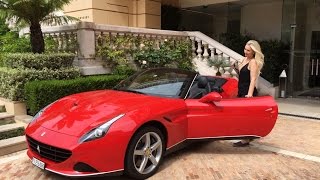 Ferrari California T Review In The French Riviera [upl. by Naitsirhk]