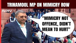 quotMimicry Not Offence Regret Hurting Vice Presidents Sentimentsquot Trinamool MP Kalyan Banerjee [upl. by Llerrac]