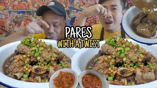 PARES WITH A TWIST  FILIPINO STREET FOOD [upl. by Eelahc]