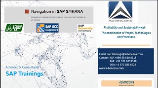 01 Navigation in SAP S4HANA [upl. by Ysnat]