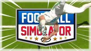 THIS IS THE WORST BEST FOOTBALL GAME EVER  FOOTBALL SIMULATOR [upl. by Huber]