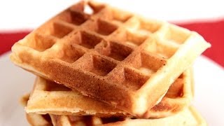 Belgian Waffles Recipe  Laura Vitale  Laura in the Kitchen Episode 782 [upl. by Viddah]