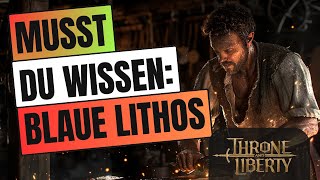 🔥Throne and Liberty🔥Blaue Lithografie verzauberte Tinte🔥 Beginner Guide Ausrüstung PVE PVP deutsch [upl. by Johny]