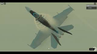 How to start and fly planes in Unknown Airbase ROBLOX F4 AND F18 Part 1 [upl. by Cardwell]