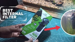 BEST INTERNAL Aquarium filter  Aquarium Filter setup  How to reduce flow of INTERNAL FILTER [upl. by Kenelm]