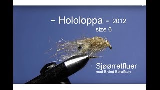 Sjøørretfluer  Hololoppa size 6 2012 Med Eivind Berulfsen [upl. by Sky]