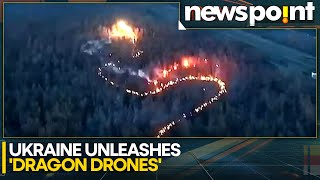 RussiaUkraine War Ukraines dragon drones unleash hellfire on Russian positions  WION Newspoint [upl. by Miller78]