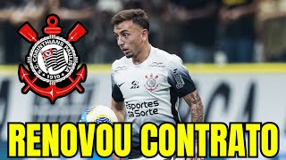 CORINTHIANS ANUNCIA A RENOVAÇÃO DE CONTRATO DO VOLANTE RYAN [upl. by Lauri]